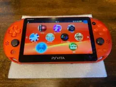 PS Vita 本体 PCH-2000 ネオンオレンジ
