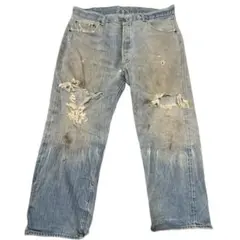 levi's 501 66後期 w40 激縦落ち ビッグサイズ