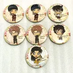 名探偵コナン 緋色の弾丸 ナムコ プライズ キャンペーン 缶バッジ まとめて