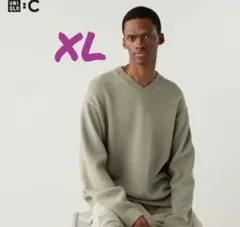 UNIQLO C リラックスVネックセーター XL ユニクロC