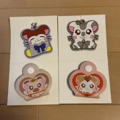 とっとこハム太郎　コードホルダー&ラバーキーホルダーセット