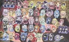 ホロライブ CITY24 ダイカットステッカー Ver.1、2 セミコンプ48種