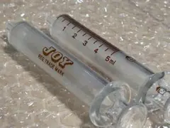 昭和レトロ ガラス製注射器 - メルカリ