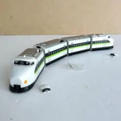 ミニモータートレイン 0系 フレッシュグリーン 4両セット 動力車動作確認済