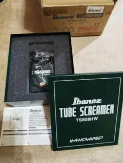 美品　Ibanez TS808HW前モデル希少品 Ibanez TS808HWV2 - 超希少生産のハンドワイヤード・チューブス
