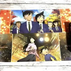 名探偵コナン ポス×ポス 毛利蘭 2点セット 工藤新一 ポスター