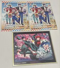 魔フィア　カラオケの鉄人　ミニ色紙　特典ポストカード　3点セット