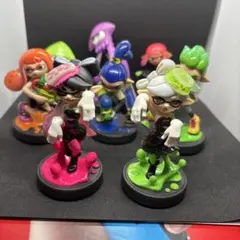 スプラトゥーンキャラクター amiibo 8体セット