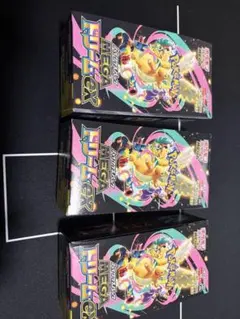ポケモンカードゲーム MEGAドリームex3ボックスシュリンクなし