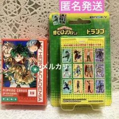 僕のヒーローアカデミア　トランプ　2種　ヒロアカ　爆豪勝己　緑谷出久　轟焦凍