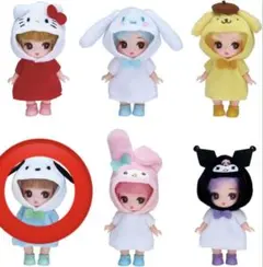 ぷちリカちゃん ポチャッコ サンリオキャラクターズコレクション