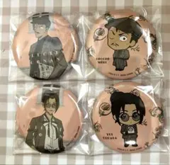 名探偵コナン　セガラッキーくじ J賞　缶バッジセット　毛利小五郎　上原由衣