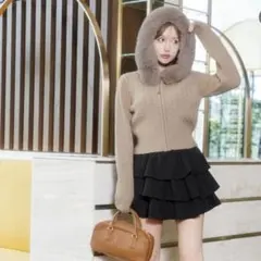 ★Rady★ くびれて見えるフレアスカート