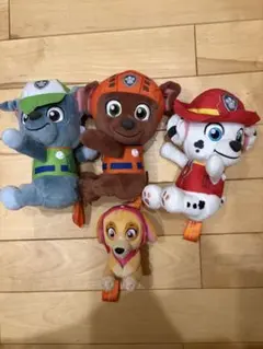 パウパトロール ぬいぐるみ 4体セット