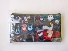 新品未使用品 呪術廻戦 フラットポーチ Ver.2 場面 バンダイ