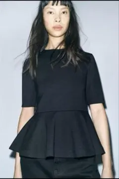 2026年最新】zara ペプラムの人気アイテム - メルカリ