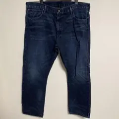 POLO RALPH LAUREN ダークブルーストレートデニム 40