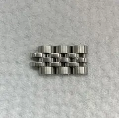 未使用級 ロレックス 純正コマ デイトジャスト 3駒 12mm SS シルバー