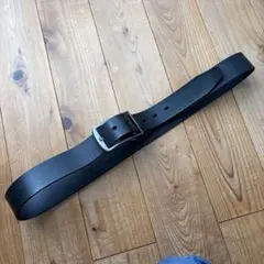 ブラックレザー ベルト104cm以上