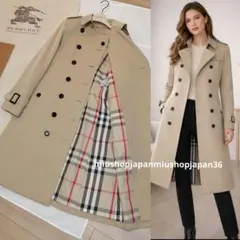 本物上質●36サイズ　バーバリー　BURBERRY　トレンチコート　ロンドン