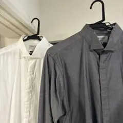 ORIHICA 結婚式　新郎　ドレスシャツ 2色セット