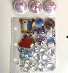 スンスンうるちゅるシールおすそ分け♡おまけのカプセルシールセット