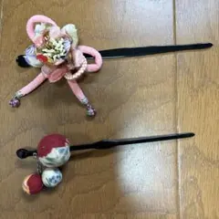 和風かんざし 2点セット