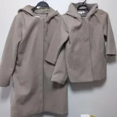 GLOBAL WORK コート 親子セット 120＆L 値下げ