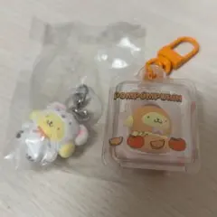 ポムポムプリン　めじるしアクセサリー　キーホルダー