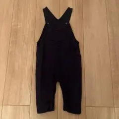 PETIT BATEAU ネイビー サロペット 18m