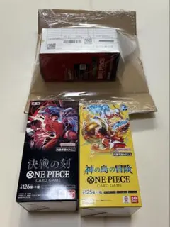 ONE PIECEカードゲーム 神の島の冒険 3BOX テープカット - メルカリ