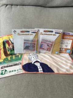 ドラゴンボール アクリルスタンド2個とタオル2枚 まとめ売り