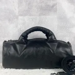 極美品 ヴィヴィアンウエストウッド レザー 2WAY ショルダーバッグ ブラック