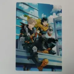 僕のヒーローアカデミア　同人ノベルティ　クリアカード