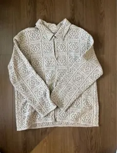 ビューティアンドユース　シャツ　レース