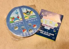 韓国限定ポケモン30周年記念ガチャガチャ　アトラクションステッカーシールのサムネイル