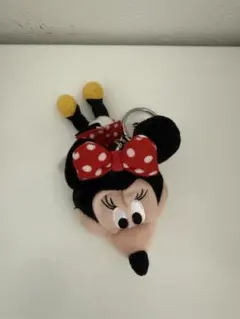 ミニーマウス ぬいぐるみキーチェーン