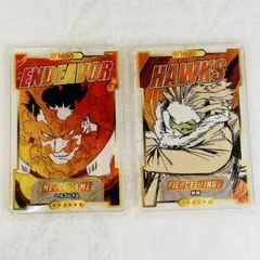 ヒロアカ　ステータスカードコレクション　エンデヴァー　ホークス