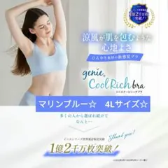 ぷりぷり4Lサイズ　genie(ジニエ) クールリッチブラ 3枚 ジニエ グラマーシェイプクールリッチ 3枚セット | テレビ