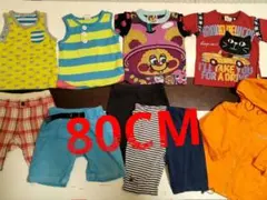 男の子　トップス　パンツ　まとめ売り　お得　80cm カラフル Tシャツ セット