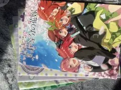 五等分の花嫁 映画パレット➕クリアファイル4枚 新品未使用