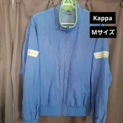 【Kappa】ブルゾン　ジャンパー　Mサイズ　ブルー　古着