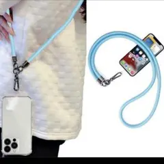 新品⭐️スマホストラップ ネックストラップ 肩掛け　荷重量 落下防止 全機種対応