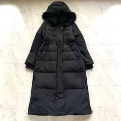 ロングダウンコート レディース