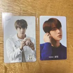 BTS ジン　galaxy 等トレカ　２枚セット