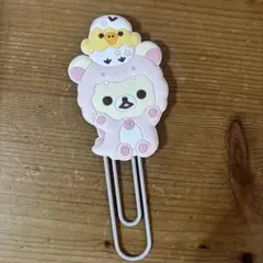 コリラックマ　うさぎティータイム　ヘアクリップ コリラックマ ヘアクリップ コリラックマとうさぎティータイム - メルカリ
