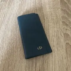 【美品】Christian Dior キーケース ダークグリーン 6連