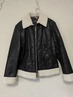 ア*キ様 【希少】Armani Exchange レザー ボワジャケット Mのサムネイル