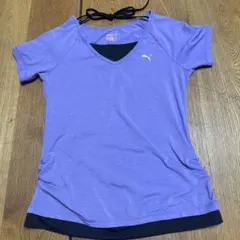 プーマ　重ね着風　ヨガウェア　スポーツウェア