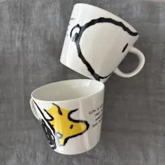 スヌーピー ペアマグカップ｜2個セット｜きれいな状態
